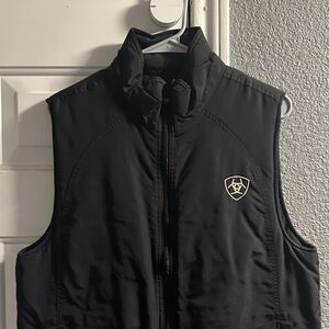 Ariat Black Quilted Vest